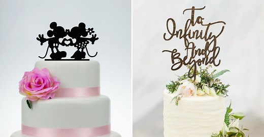 Start Happily Ever After With These Disney Cake Toppers