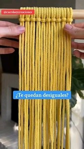 13K reactions · 948 comments | Aprende a medir y ajustar cada cuerda 臨 #macrame #nudosmacrame #aprendermacrame #manualidades #macrameparaprincipiantes #hechoamano #diy #tipsmacrame | Cuerdasycreaciones | Facebook