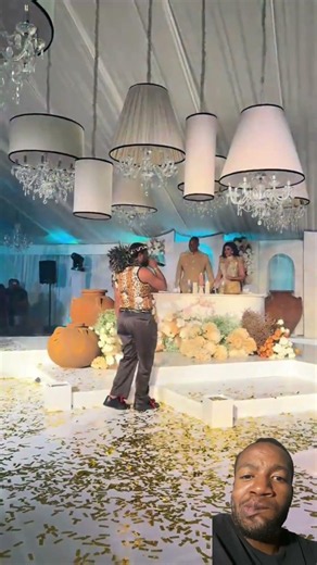 Sjava performance at a Wedding