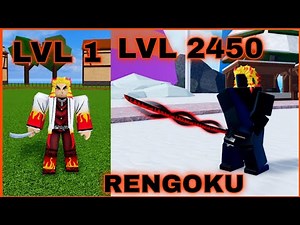 Becoming Kyojuro Rengoku In Blox Fruits