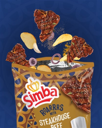 47K views · 808 reactions | The taste of a braai in a pack of NEW Simba Steakhouse Beef flavoured chips – try it now. #BambisangeSimbaSteakhouseBeef #EnaleThatThing | Simba Chips | Facebook