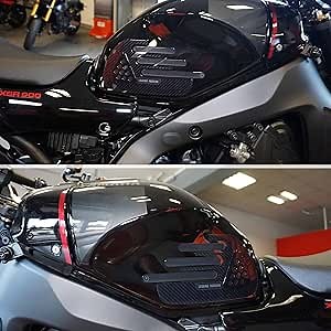 labelbike - 3D Stickers for Motorcycle Tank Side Protectors Compatible with Yamaha XSR900 2022