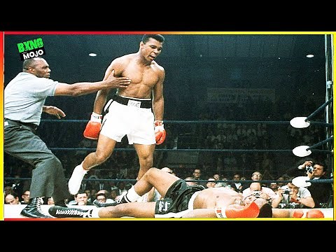 Muhammad Ali vs Sonny Liston - "Phantom Punch" First ROUND KO!