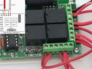 4 Channel RF Remote Control System Switch On Off 4 LED Strip Lights