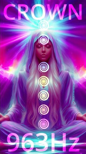 963Hz Crown Chakra Meditation | Spiritual Awakening & Higher Peace