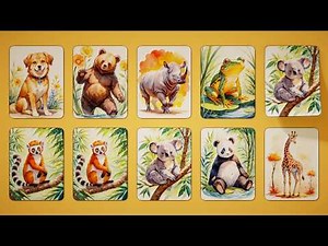 Animal Flashcards for Toddlers | Part 1