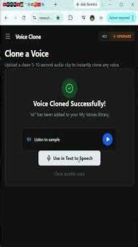 How to Create Best Own Voice Clone With AI.