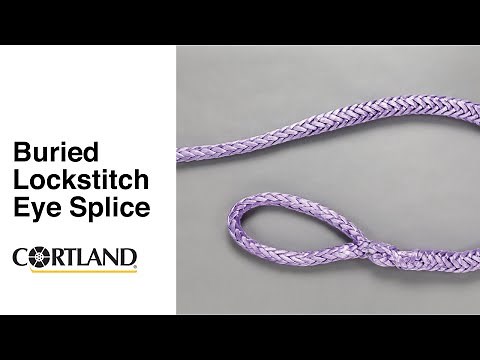 Buried Lockstitch Eye Splice
