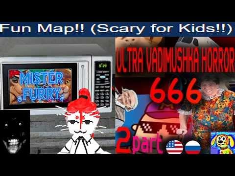 GMOD шизофреничные хоррор карты 13