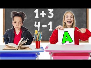 Amelia, Avelina and Akim at School and the Importance of Studying Story