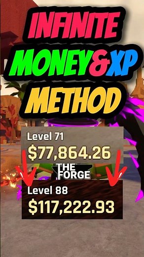 ♾️INFINITE MONEY GLITCH🤑 IN THE FORGE! #theforge #robloxedits #roblox #robloxedit #robloxgames