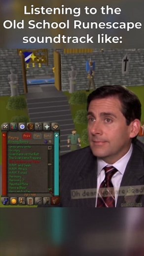Listening to the Old School Runescape soundtrack like #runescape #runescapememes #07scape #OSRS #memes #fyp #fypシ #gaming #nostalgia #soundtrack | GnomeNuts