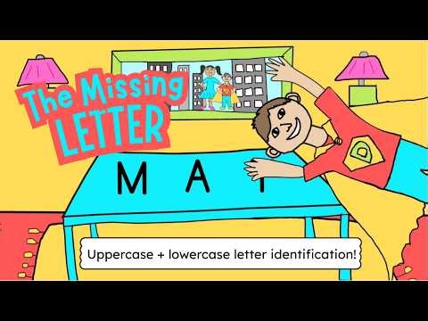 Kids Memory Game: Find the Missing Letter! 🧩 | Uppercase & Lowercase SMATL | Preschool ABC Learning