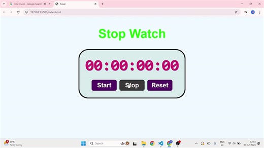 New Timer & Clock Web App Released on GitHub | Nandhini Sitharthan posted on the topic | LinkedIn