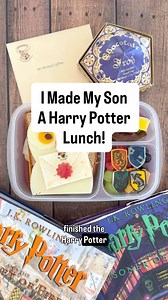 2.1K views · 41 comments | My son said this Harry Potter lunch is his...