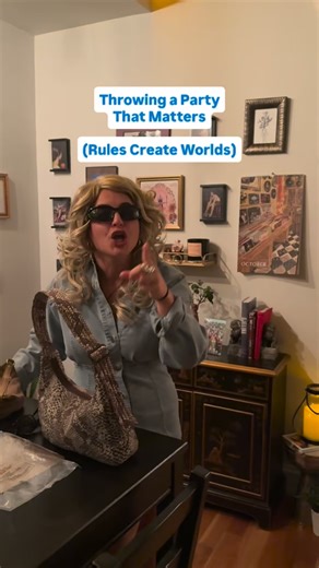 Safi | If you want to throw a party that matters, set some rules. What do you want to hear about next? Next in my “how to throw a party that... | Instagram