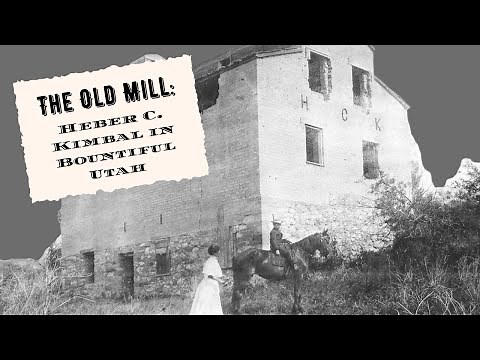 The Old Mill: Heber C. Kimball Mill in Bountiful Utah
