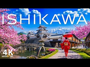 Spring in Ishikawa, Japan 4K 🌸 Discover Kenrokuen Gardens, Samurai Streets 🇯🇵 VIDEO 4K UHD