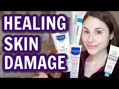 Best products for HEALING DAMAGED SKIN| Dr Dray