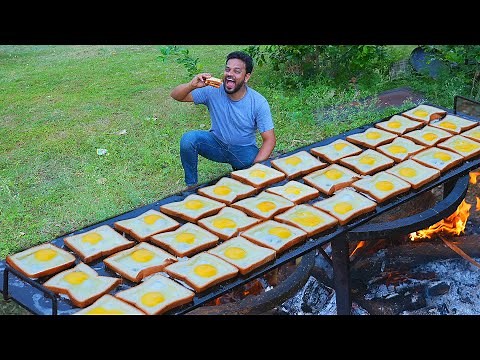 Quick and Healthy Egg Breakfast Recipe | American Breakfast with Egg And Bread