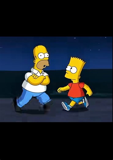 #homer #bart | laughing homer