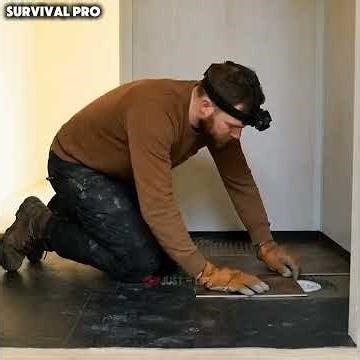 A home built inside a fallen tree trunk