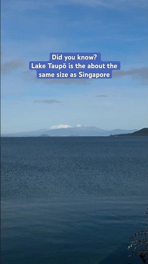 Lake Taupō – The Largest Lake in New Zealand