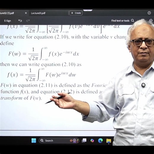 In a complex valued function the real part and the imaginary part never interact with each other. | Professor Anwer Explains