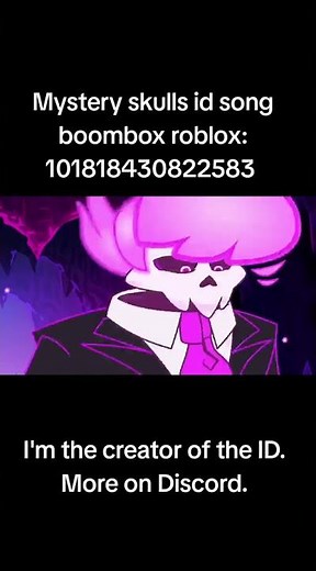 Mystery skulls id song boombox roblox #boombox #роблокс #roblox #song #music #mysteryskulls