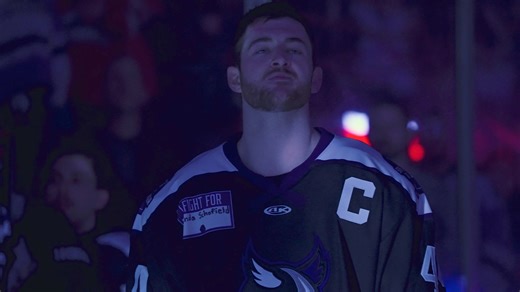 Hear from Darian Skeoch during Saturday's post-game on wearing the 'C' and his expectations on himself and the team. ⚡️ | Adirondack Thunder