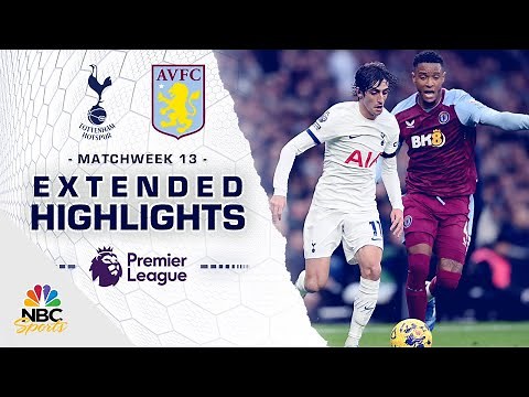 Tottenham Hotspur v. Aston Villa | PREMIER LEAGUE HIGHLIGHTS | 11/26/2023 | NBC Sports