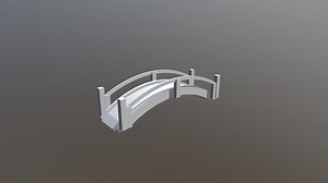 Bridge - 3D model by AkoniCorpz