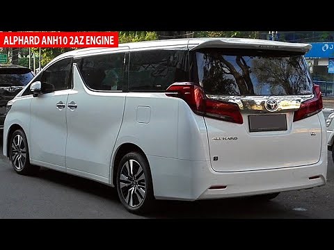 TOYOTA ALPHARD ANH10 2AZ ENGINE | CHASSIS NUMBER | ENGINE NUMBER | VIN PLATE | LOCATIONS. #ENGINE