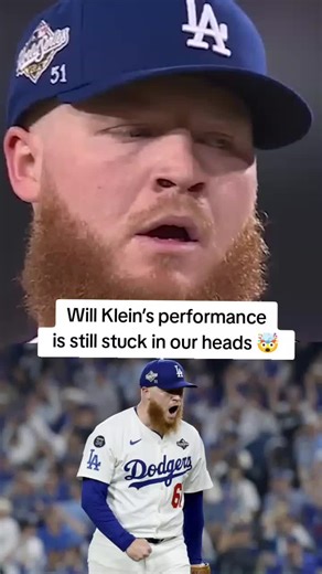 Will Klein’s performance is still stuck in our heads 🤯 #mlb #baseball #dodgers #WillKleins #sports