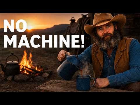 How to Make the Best Coffee You've Ever Had... The Old Cowboy Way