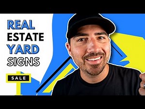 Real Estate Yard Signs - 7 Ideas For Effective, Eye-Catching Signs That Will Stand Out