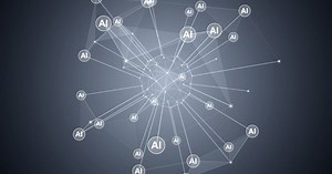 Ai Artificial Intelligence Background Light Gray