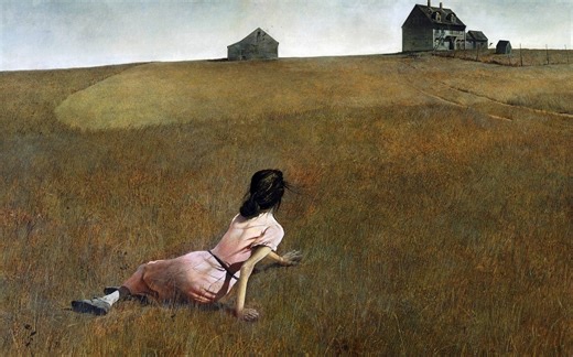 【安德鲁·怀斯】Christina's World《克里斯蒂娜的世界》Andrew Wyeth 画作解读