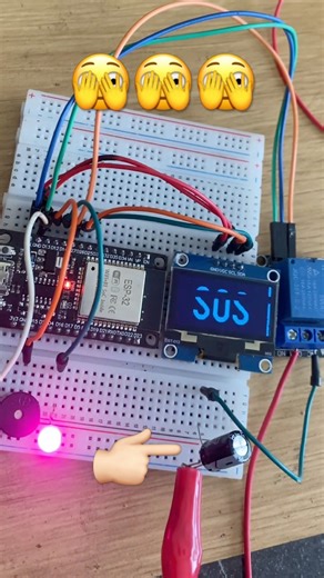 👉 This ESP32 system can save your life 🚨 #diy #esp32 #arduino #sos