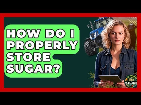 How Do I Properly Store Sugar? - The World of Agriculture