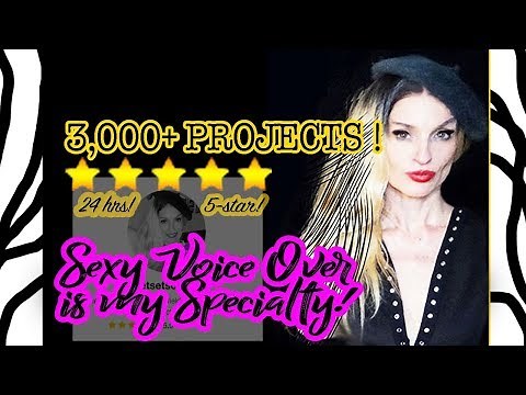 Sexy Sultry Voice Over Reel | Female Voice Over Artist | Voice Actor - Alicia Perrone