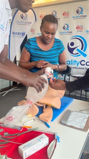 1K reactions · 30 shares | Now We Dive Into Practicals! 諒Putting PHTLS Principles Vs Preference Into Action! Our Nairobi Trainees Are Learning Vital Improvisation Techniques For Needle Cricothyrotomy, Enabling BVM Use In A “Cannot Ventilate, Cannot Oxygenate” Scenario  This is What Practical, Life-Saving Skills Look Like!  Train Today! #LifeisWhy ❤️ #PHTLS #NAEMT #TraumaTraining #MedicalEducation #Nairobi #ImproviseAdaptOvercome | Quality Care Kenya | Facebook