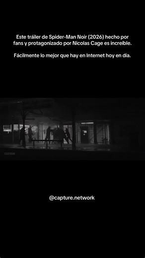 Este tráiler de Spider-Man Noir (2026) hecho por fans y protagonizado por Nicolas Cage es increíble. Fácilmente lo mejor que hay en Internet hoy en día.