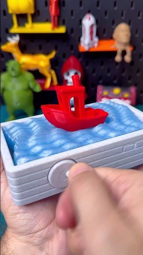 3D Printed Benchy's Wave Machine