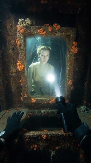 This Underwater Discovery Gave Me Chills #diving #scary #mysterious