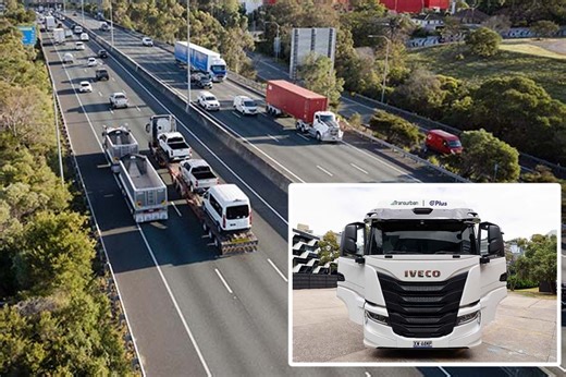 Driverless trucks trial begins in Melbourne