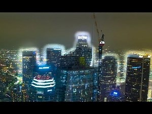 Los Angeles Skyline BY DRONE in 4K!!