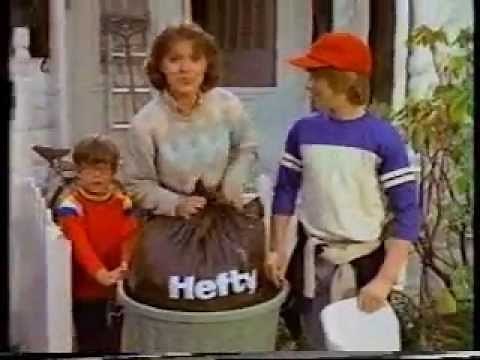 Hefty Trash Bags TV Ad 1982