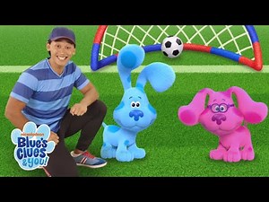 Blues großes Fußballspiel! ⚽️ | Blue's Clues & You!