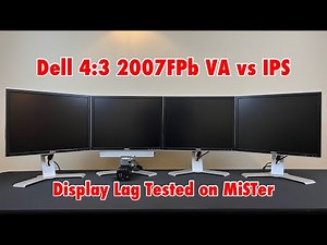 Dell 4:3 Monitors Revisited for MiSTer (2007FPb)